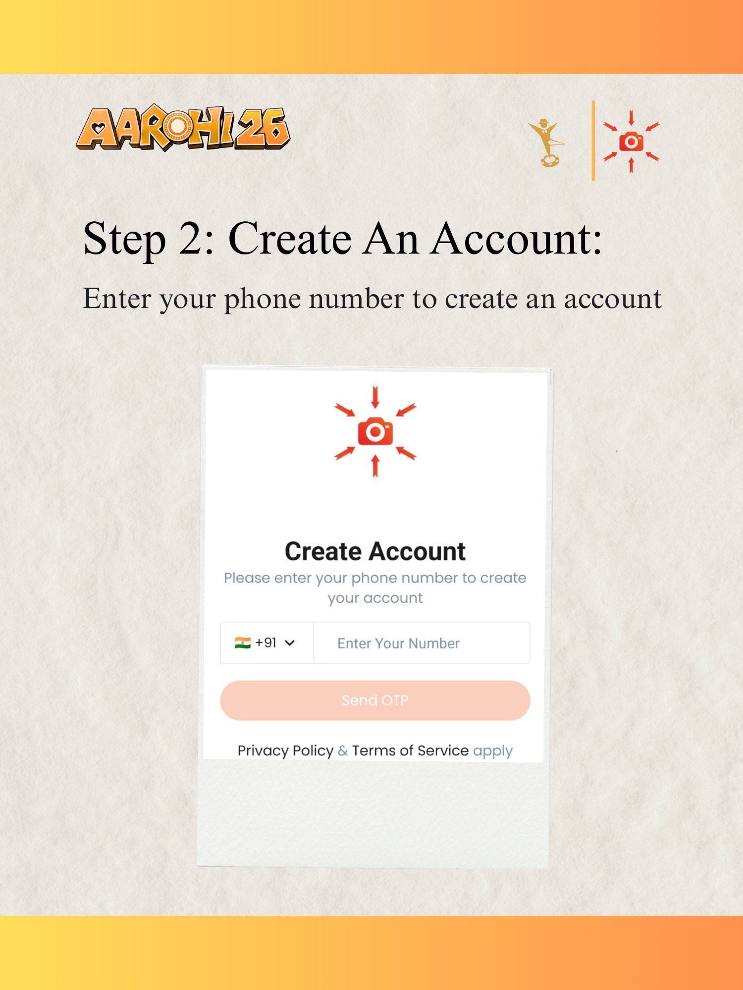 Step 2: Create Account
