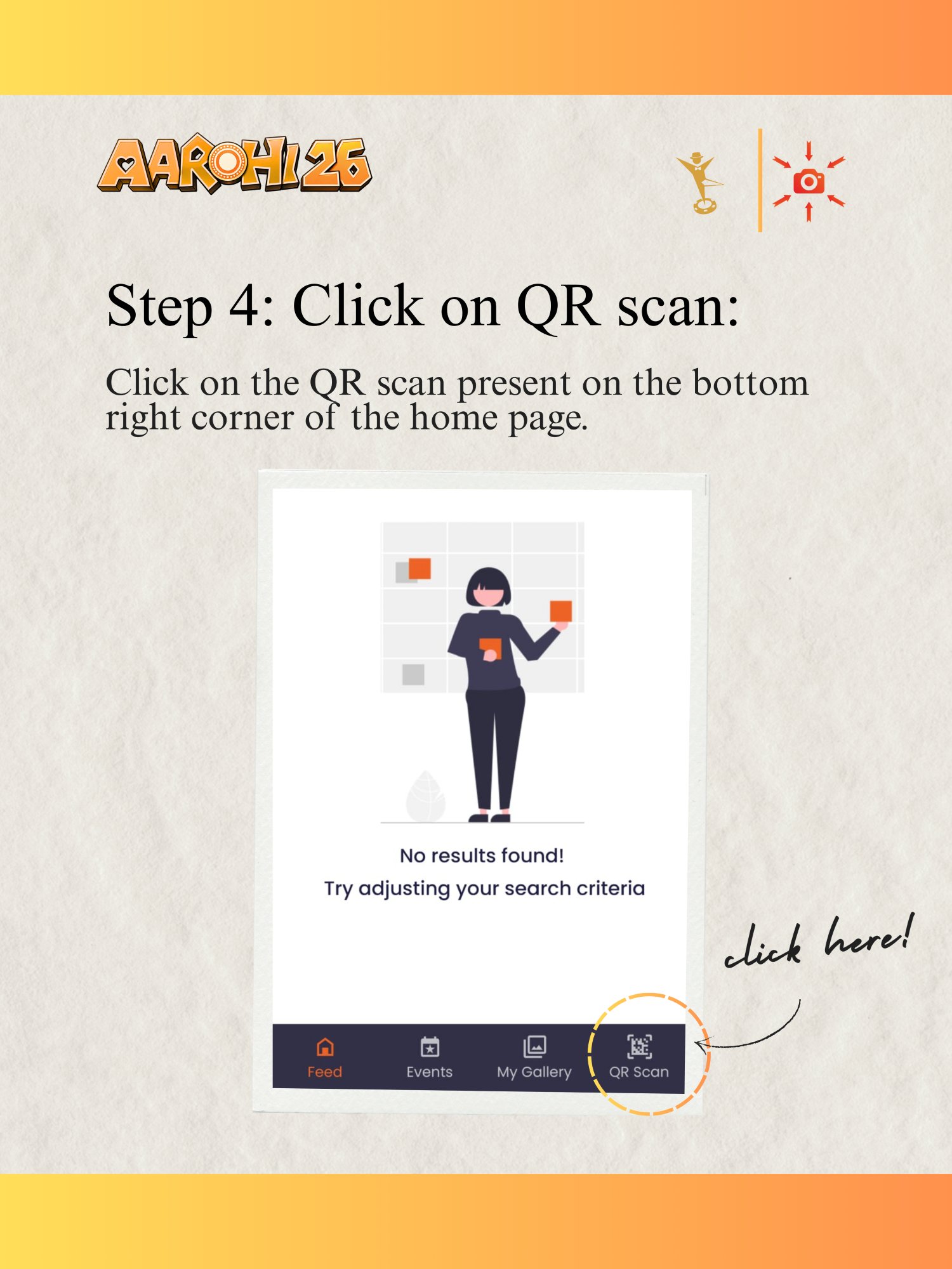 Step 4: Click QR Scan