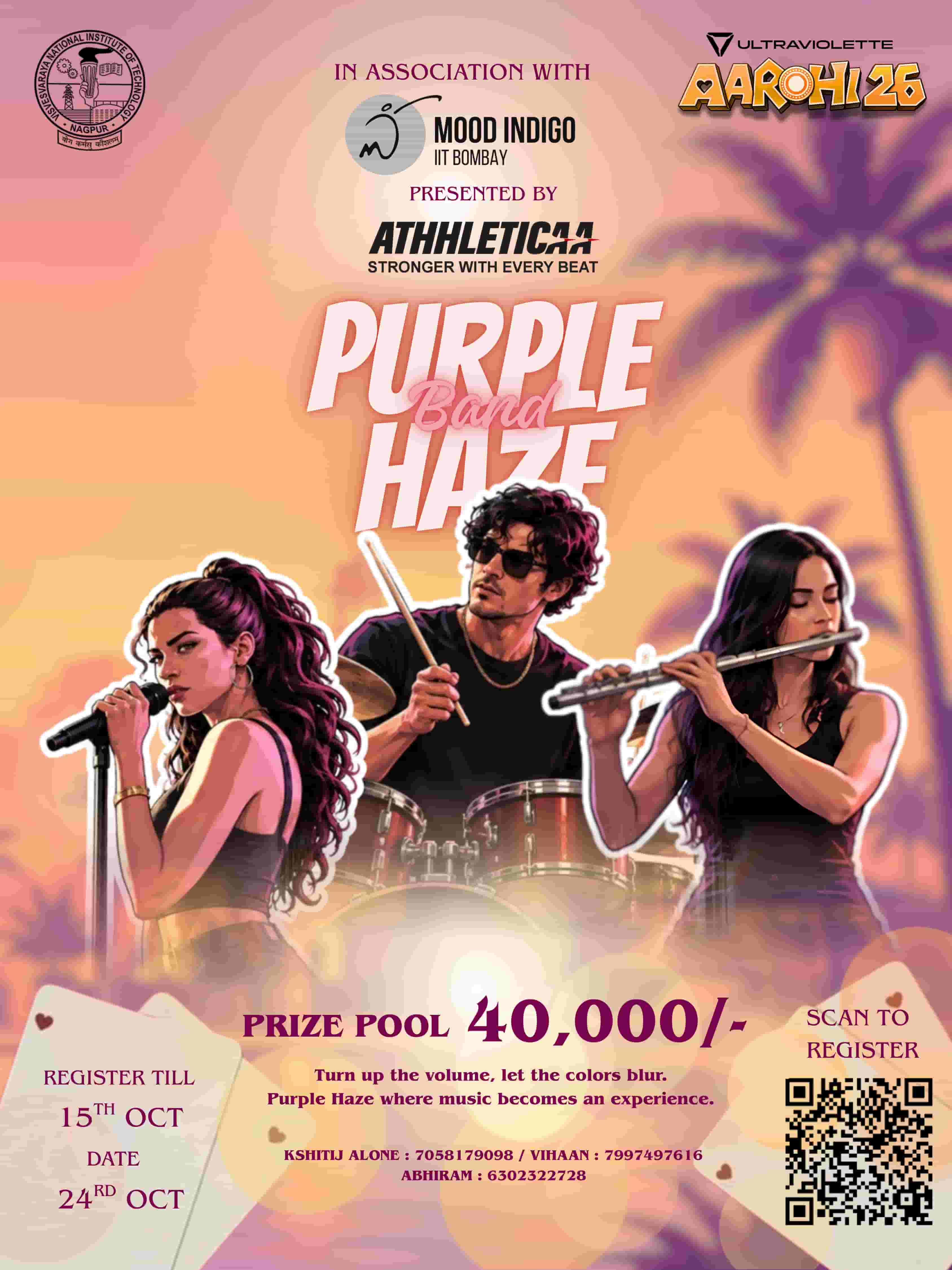 PURPLE HAZE poster